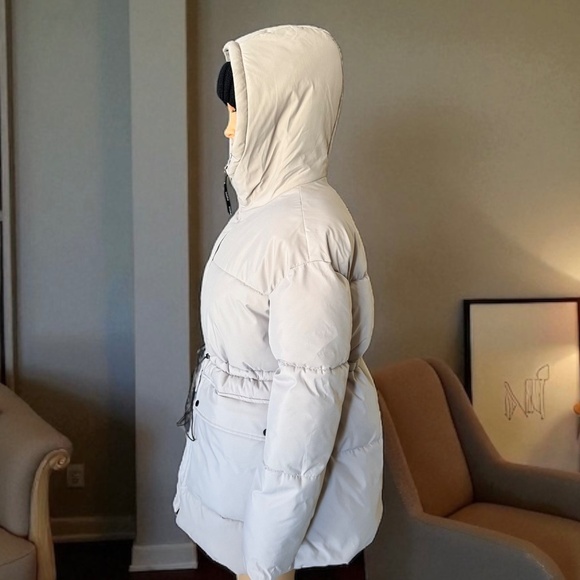 Puffit Hooded Puffer Jacket with Large Pockets. NWT. - Picture 3 of 13